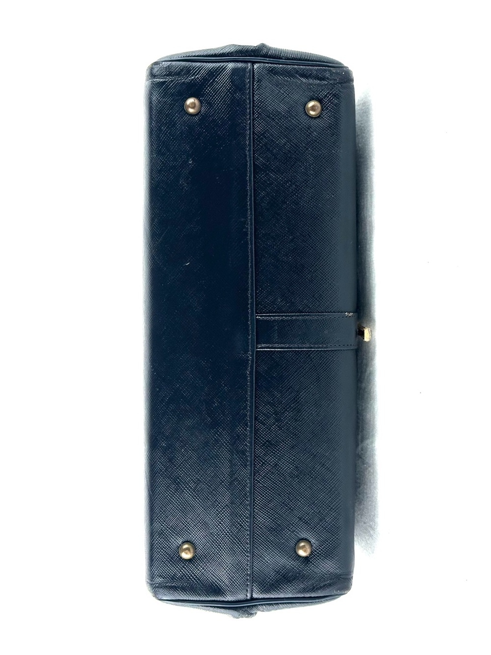 Vintage 1950s Creations by International Black Leather Top-Handle Bag - Picture 8 of 16